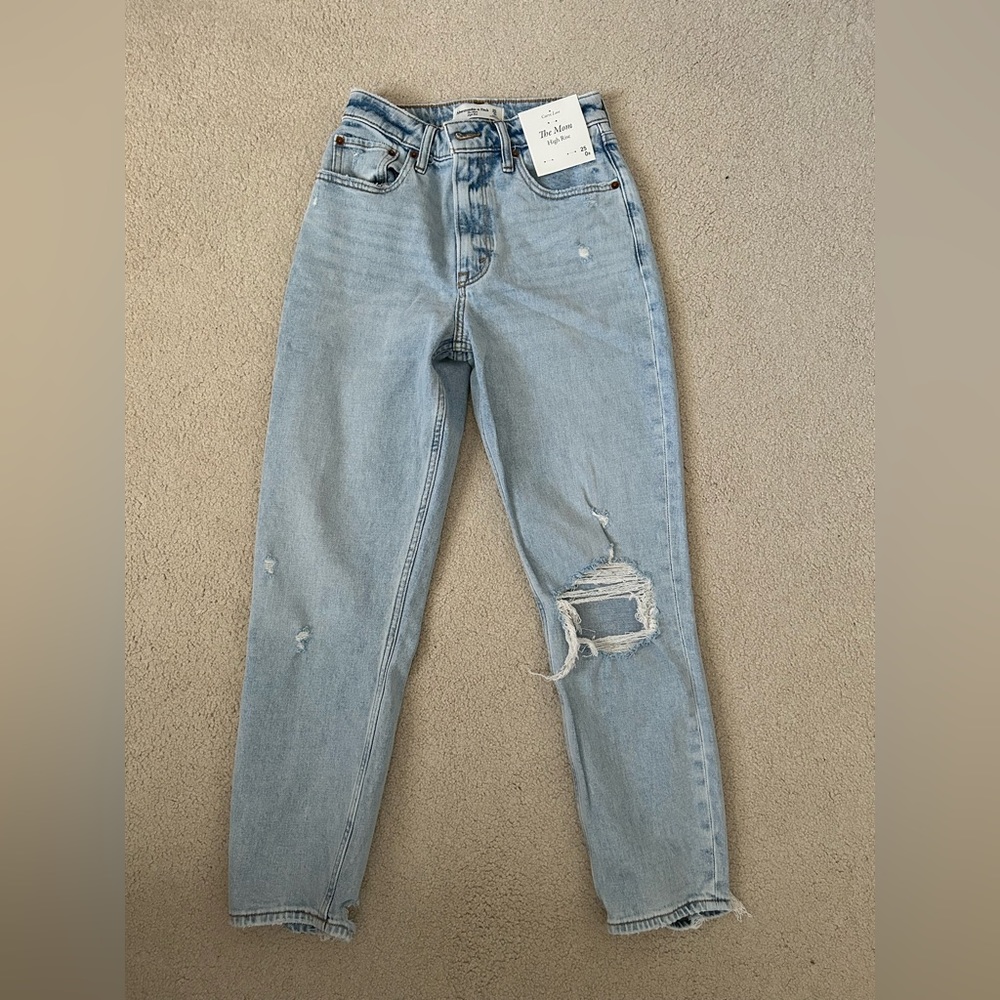Abercrombie Curve Love Mom Jeans